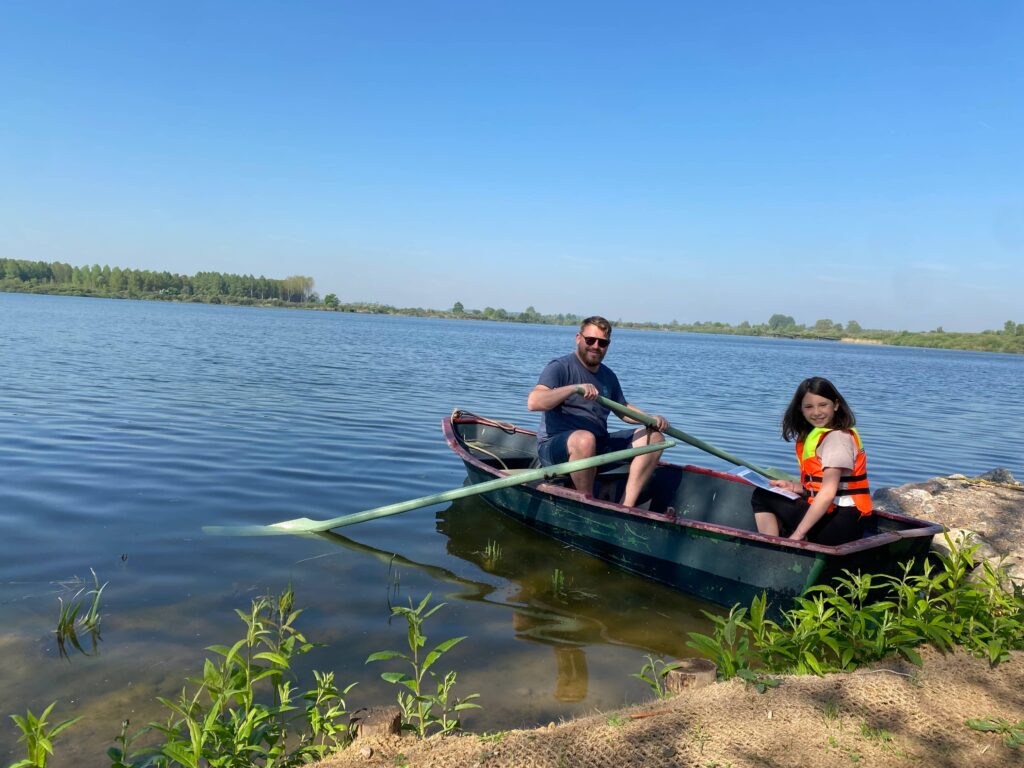 Balade en barque dans le marais de palluel, Ecoland
